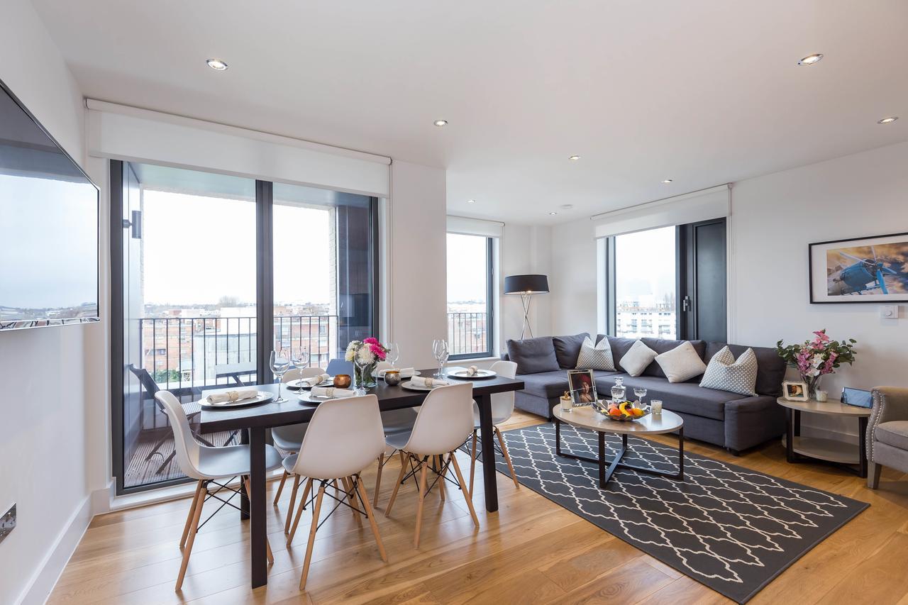 Portobello Apt With Floor-To-Ceiling Views Londyn Zewnętrze zdjęcie